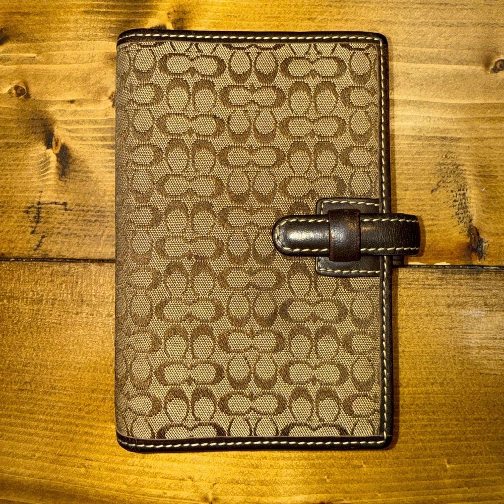 Coach Agenda/Address Book Cover